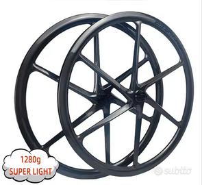 ruote carbonio 6 razze super light shimano