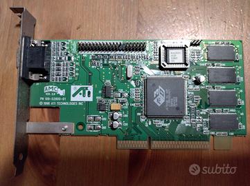 SCHEDA VIDEO ATI 3D RAGE IIC AGP 109-52800-01