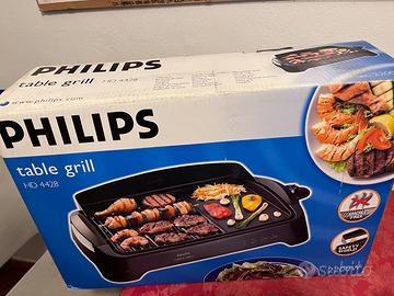 Grill elettrico Philips 2200W – piastra da tavolo