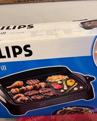 Grill elettrico Philips 2200W – piastra da tavolo