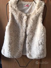 Gilet bambina in peluche 12 anni DP...am