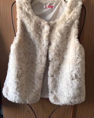 Gilet bambina in peluche 12 anni DP...am