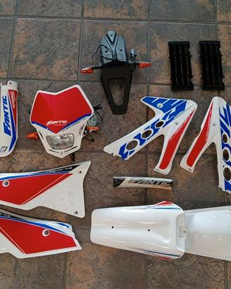 Plastiche usate Fantic 50/125 dal 2014 al 2016