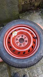 Cerchio e gomma fiat 600 scorta