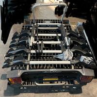 Portabici da gancio traino