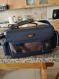Borsa porta macchina fotografica (mai usata) color