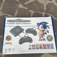 Consolle sega mega drive classic game 81 giochi