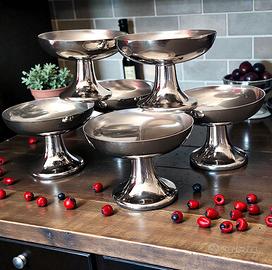 Alessi Alfra Set 6 Coppette Gelato Vintage