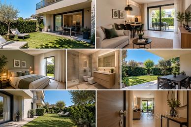 Bilocale con giardino privato