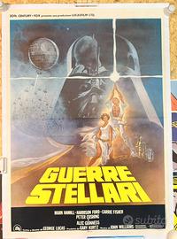 Manifesto originale Guerre Stellari 1977 prima ed