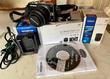 Fotocamera Olympus PEN E-PL3 (doppio obiettivo)