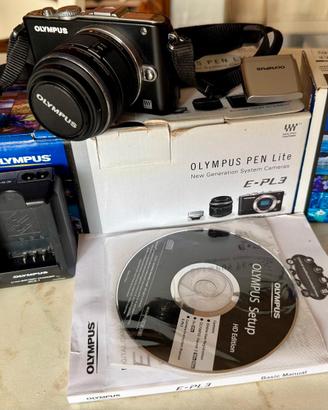 Fotocamera Olympus PEN E-PL3 (doppio obiettivo)