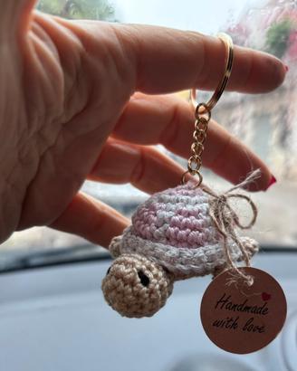 Portachiavi tartaruga handmade