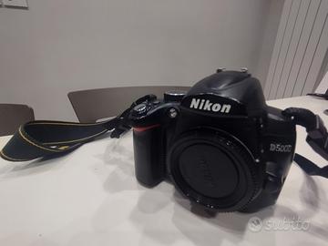 Nikon 500d + set completo obiettivi e flash