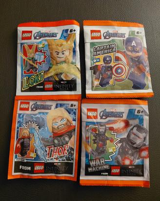 Lego Avengers Infinity Saga 4 Bustine Sigillate