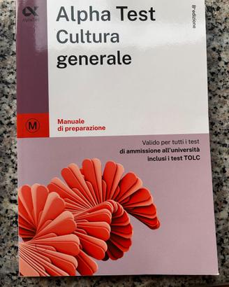 Alpha Test - Cultura Generale