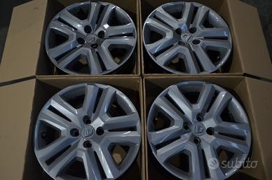 4 cerchi ferro dacia sandero r16 ft1601