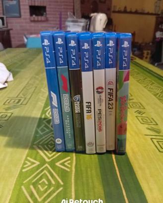 Bundle di giochi PS4 (leggere la descrizione)