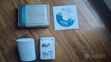 d-link powerline + router ethernet