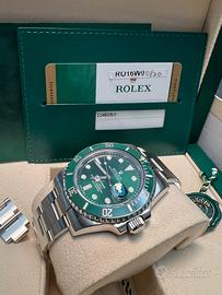 Rolex submariner HULK 2019 full like new