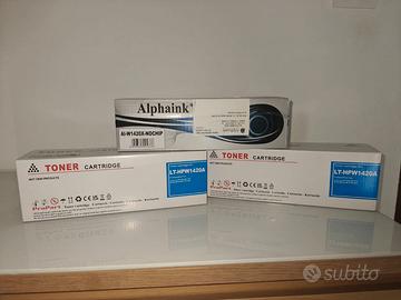 4 Toner nuovi HP per stampante M140w,M110w,M30a