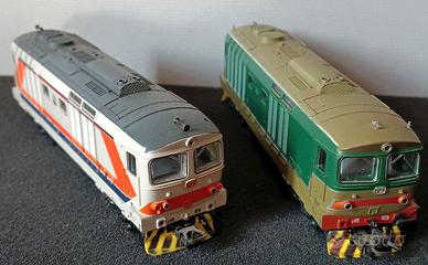 E 445 diesel-elettrico Lima scala H0 (due pezzi)