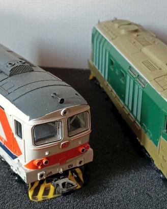 E 445 diesel-elettrico Lima scala H0 (due pezzi)