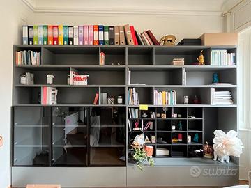 Libreria GIELLESSE FLEXUS | grigio scuro