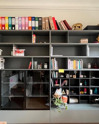 Libreria GIELLESSE FLEXUS | grigio scuro