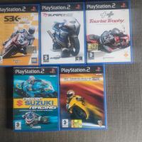 PlayStation 2 lotto videogiochi moto SBK TT Suzuki