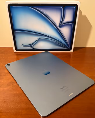 Apple iPad Air 13” m2 128gb Blu Wi-Fi