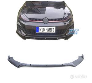 SPOILER LIP VOLKSWAGEN VW GOLF 7 7.5 NERO LUCIDO