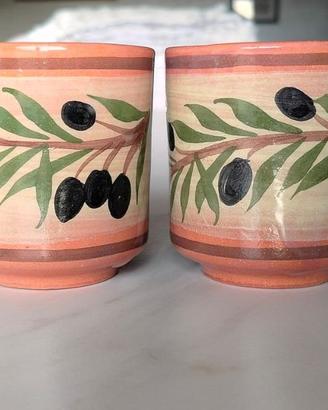 4 bicchierini Olympos originali Grecia