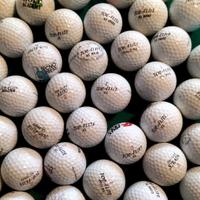 Palline da golf usate 