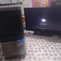 PC Desktop Acer, 4GB di Ram, Hard Disk 160Gb