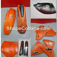 KIT PLASTICHE KTM SX 125 2000 2001 EXC 1999 1998