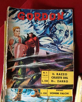 Lotto fumetti Gordon Fratelli Spada 1964, 20 n.i