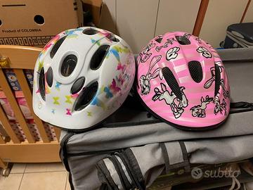 casco bici bambina
