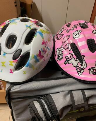 casco bici bambina