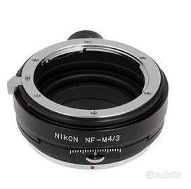 Anello Adattatore Shift per Nikon F a Micro 4/3