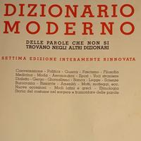 Dizionario moderno