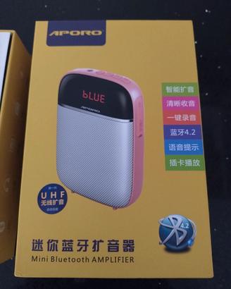 Amplificatore microfono bluetooth 