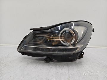 Faro fanale anteriore sx xenon/led mb c180 c204 20