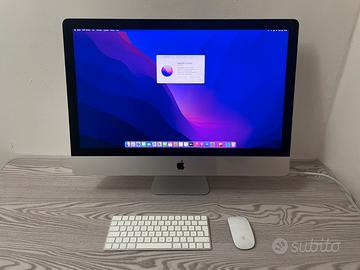 iMac 2015 27” 5k Potenziato Garanzia Fatturabile