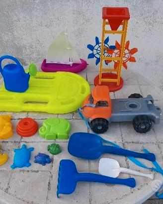 18€ Completo di giochi d spiaggia per bambini 22pz