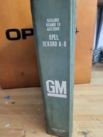 Catalogo ricambi Opel Rekord A-b