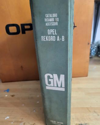 Catalogo ricambi Opel Rekord A-b