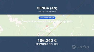 Immobile in asta di 287 m² con box auto a Genga