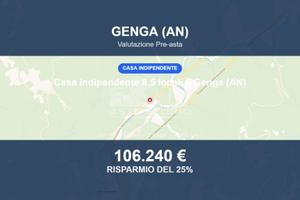 Immobile in asta di 287 m² con box auto a Genga