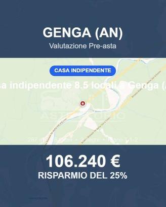 Immobile in asta di 287 m² con box auto a Genga